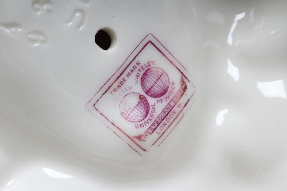 A LATE VICTORIAN ROYAL WORCESTER NAUTILUS VASE surmounted by a lizard Image