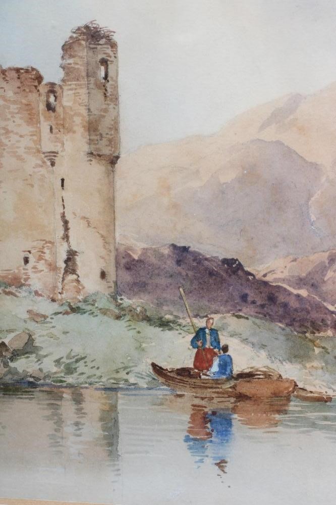 JOHN ADAM P HOUSTON R.S.A. R.I (1812-1884) Ardvreck Castle Image