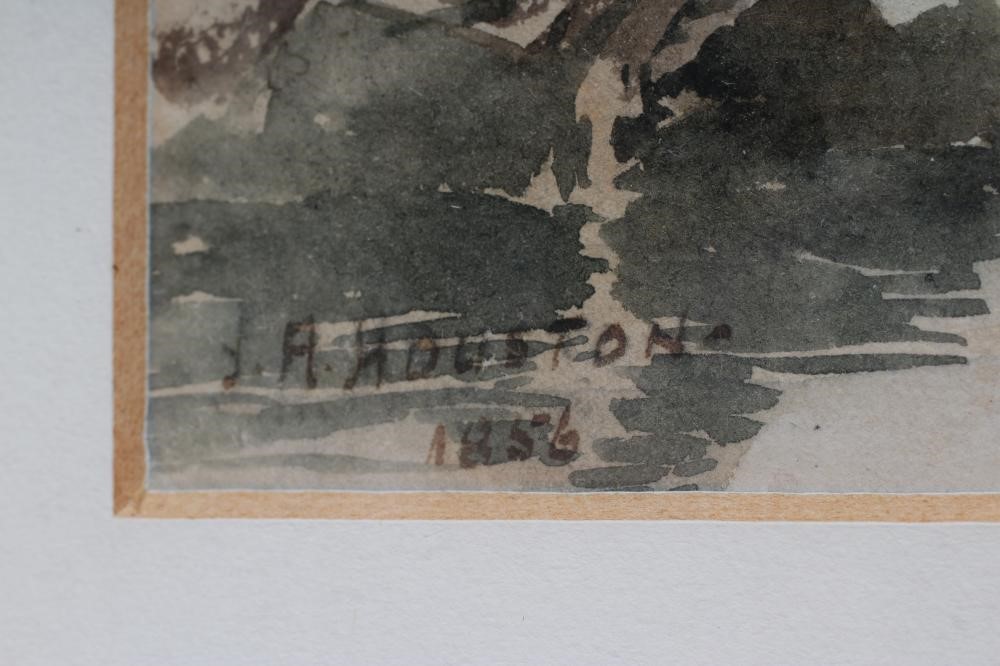 JOHN ADAM P HOUSTON R.S.A. R.I (1812-1884) Ardvreck Castle Image