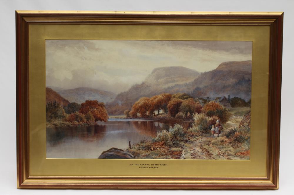 ROBERT DOBSON (1860-1901) "On the Conway Image