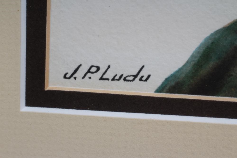 J. P. LUDU (Ugandan 1925-1965) Male Portrait Studies Image