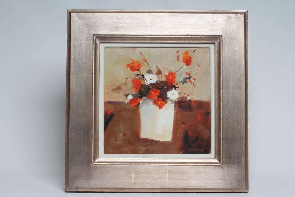 MARY DAVIDSON (Scottish b.1955) "Flowers and White Vase" Image