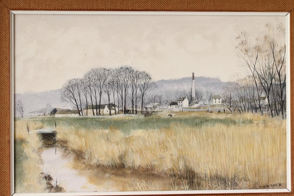 JEREMY KING (1933-2020) "Moss Side" and "Marsh Lands" Image