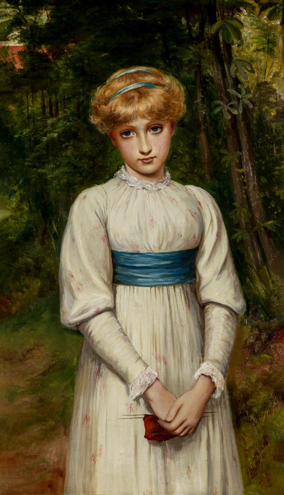 CHARLES SILLEM LIDDERDALE (1831-1895) "Day Dreams" Image