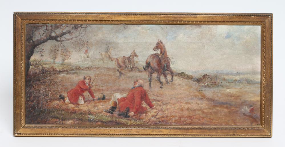 ENGLISH SCHOOL (19th century) Hunting Scene Image