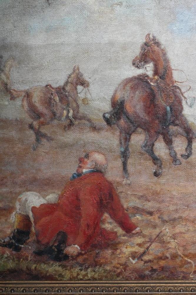 ENGLISH SCHOOL (19th century) Hunting Scene Image