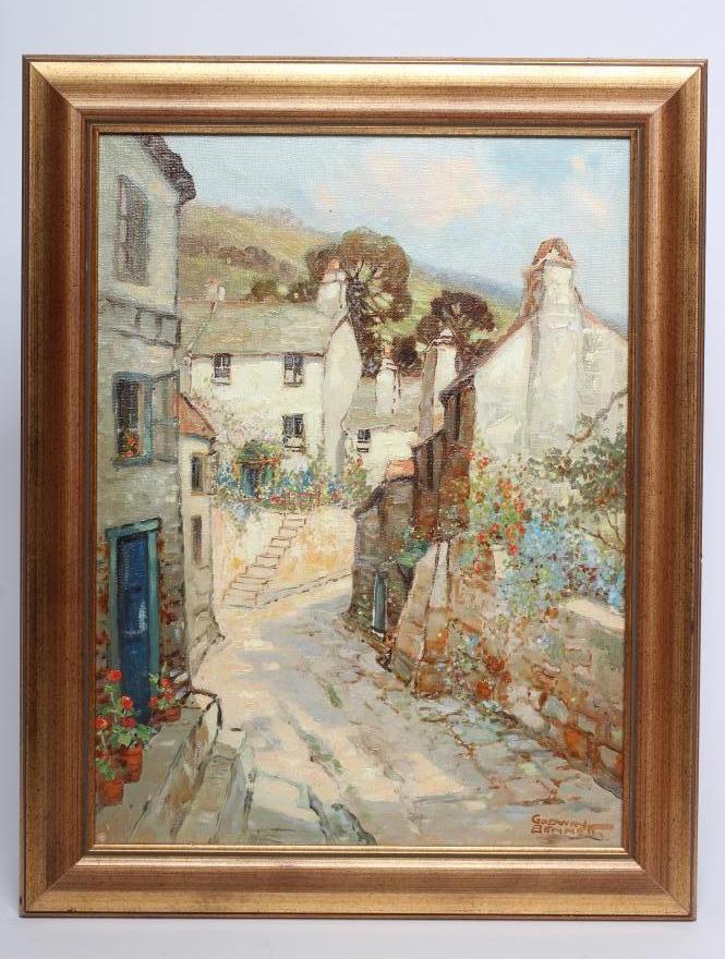 GODWIN BENNETT (1888-1950) Cornish Village Image