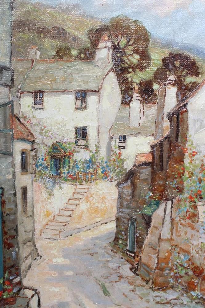 GODWIN BENNETT (1888-1950) Cornish Village Image