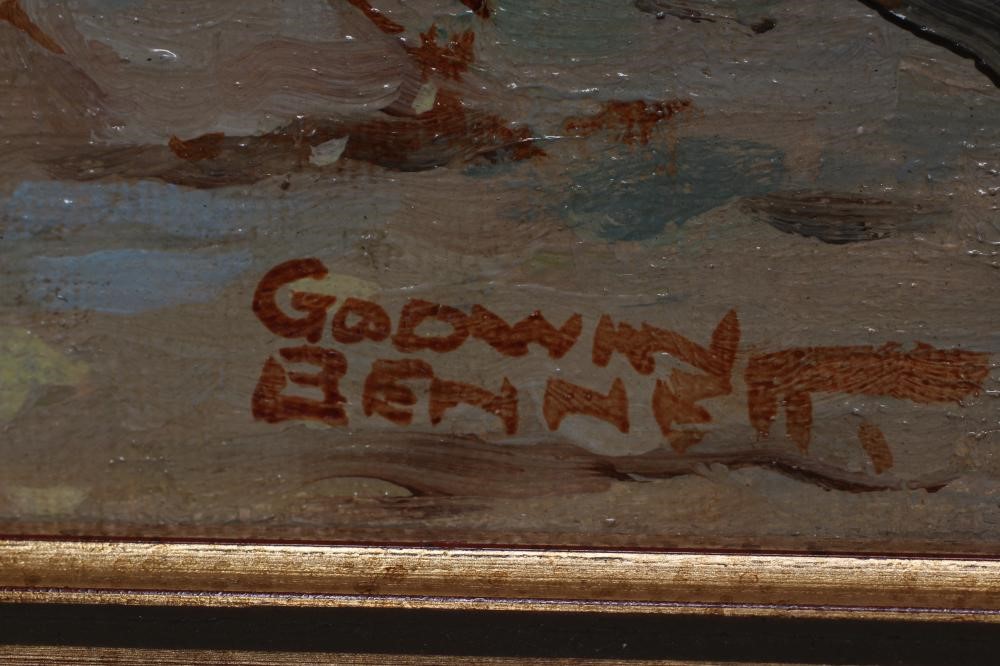 GODWIN BENNETT (1888-1950) Cornish Village Image