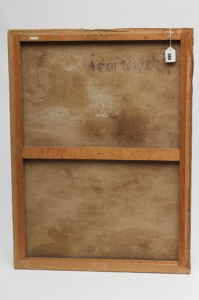 ZYGMUNT JOSEF MENKES (Polish 1896-1986) Woman with Flowers Image