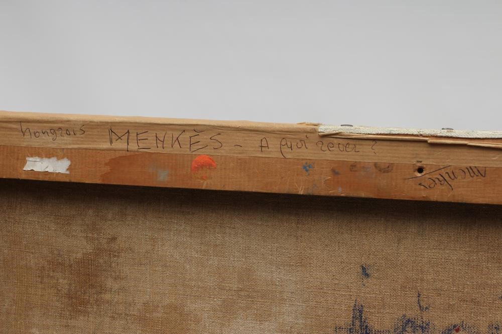 ZYGMUNT JOSEF MENKES (Polish 1896-1986) Woman with Flowers Image