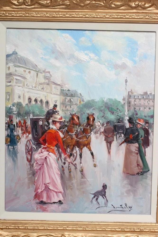 JUAN SOLER (Spanish fl.1941-1984) Parisian Street Scenes Image