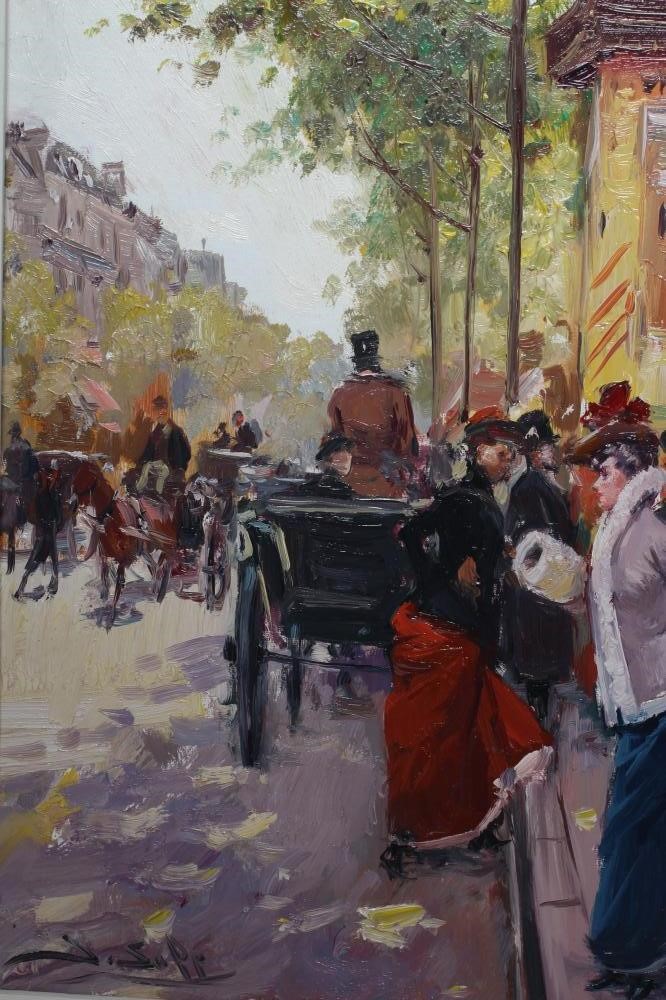 JUAN SOLER (Spanish fl.1941-1984) Parisian Street Scenes Image