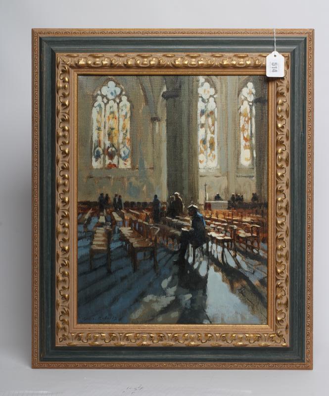 GILLIAN ROBERTS (Contemporary) " View of York Minster" Image