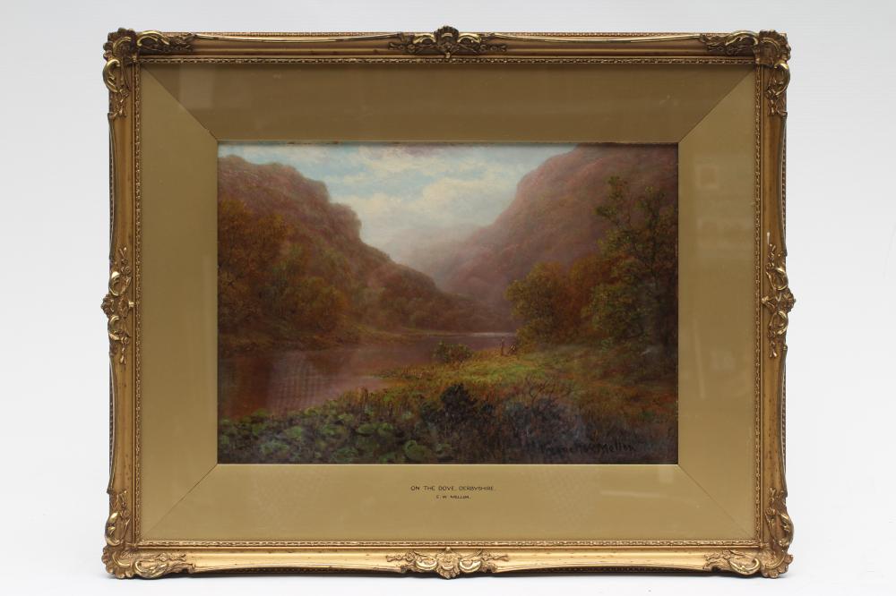 EVERETT WILLIAM MELLOR (1878-1965) "On The Dove Derbyshire" Image