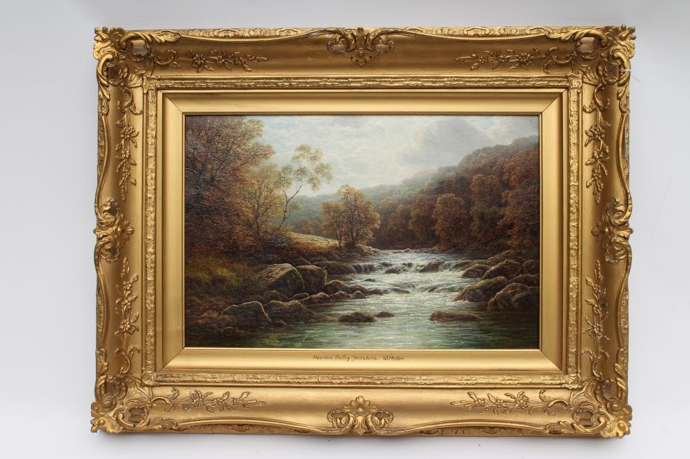 WILLIAM MELLOR (1851-1931) "On The Hebden Image