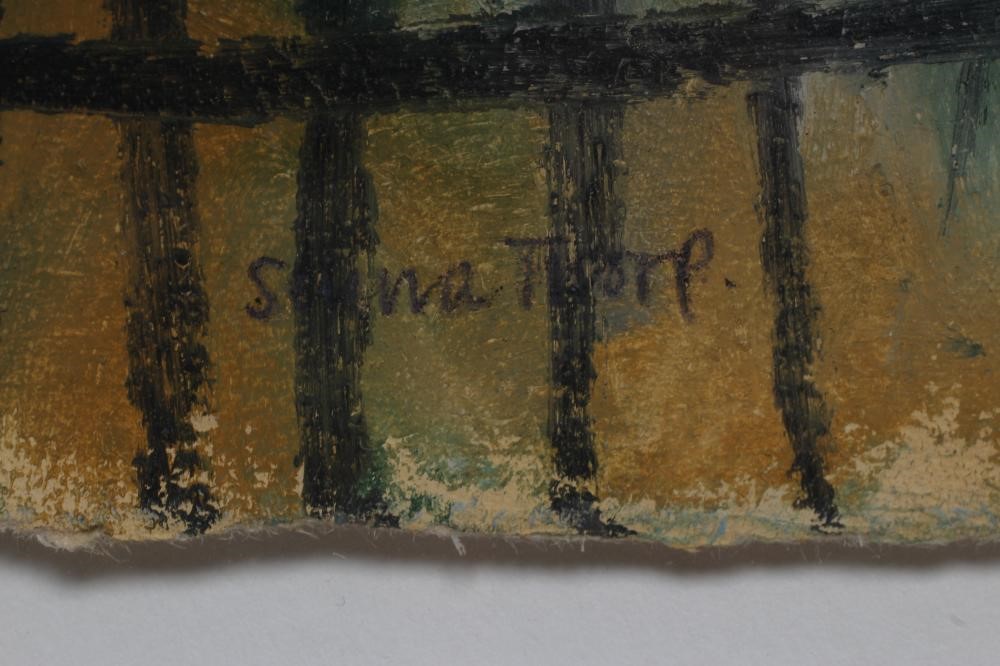 SELINA THORP (b. 1968) "Terracotta Pot and Palm Image