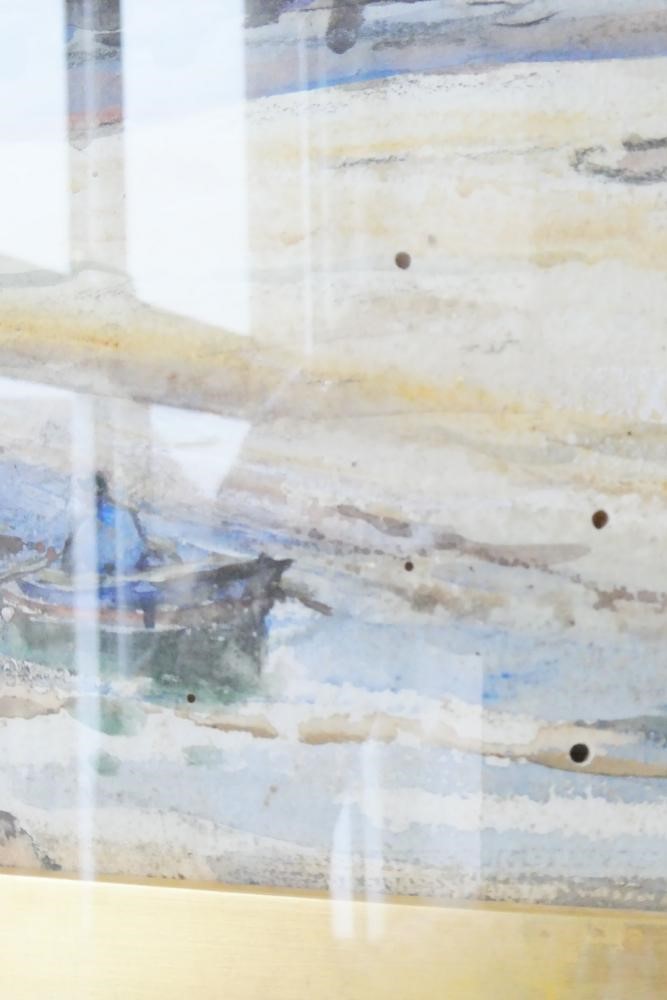 ROWLAND HENRY HILL (1873-1952) "Whitby Harbour" Image