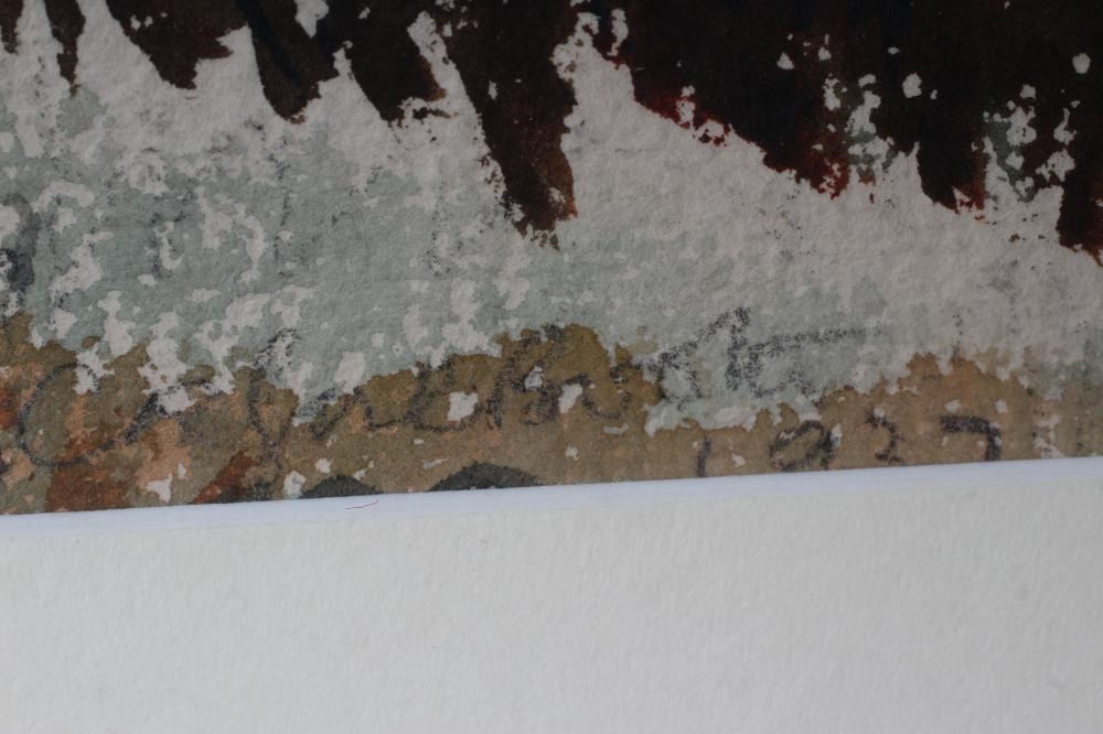 COLUM ROBERT GORE-BOOTH (1913-1959) "Near Haslingfield" watercolour and pencil Image