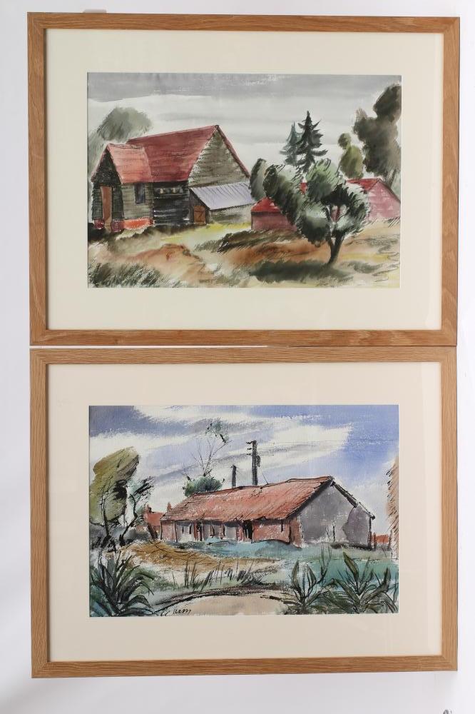 COLUM ROBERT GORE-BOOTH (1913-1959) "Essex" and "The Long Barn" Image