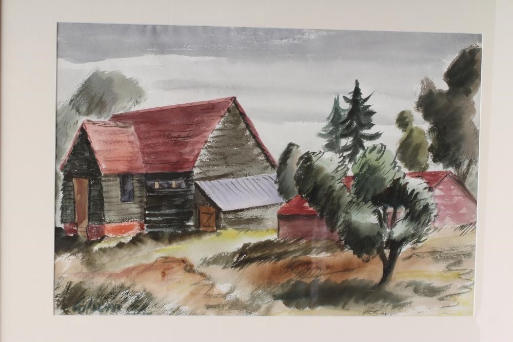 COLUM ROBERT GORE-BOOTH (1913-1959) "Essex" and "The Long Barn" Image