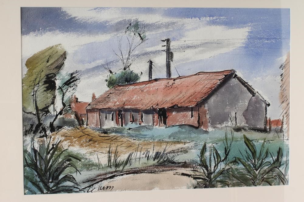 COLUM ROBERT GORE-BOOTH (1913-1959) "Essex" and "The Long Barn" Image