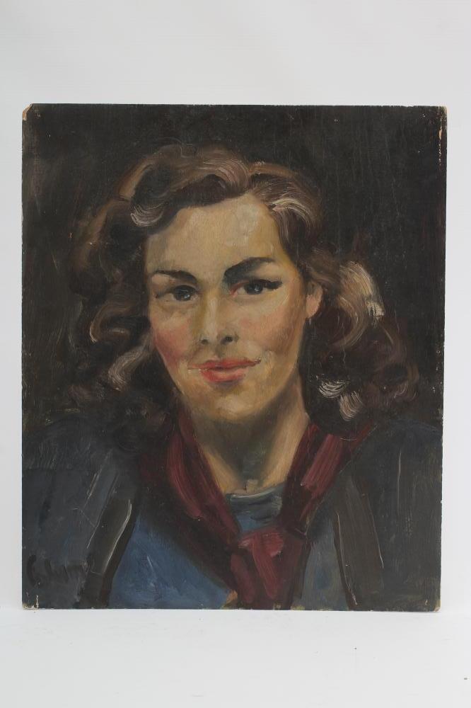 COLUM ROBERT GORE-BOOTH (1913-1959) Portrait of a Young Woman Image