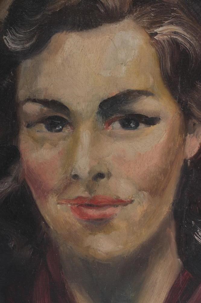 COLUM ROBERT GORE-BOOTH (1913-1959) Portrait of a Young Woman Image