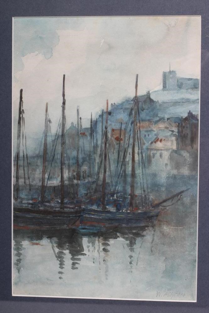 WILLIAM ASHTON (1853-1927) Whitby Harbour Scenes Image