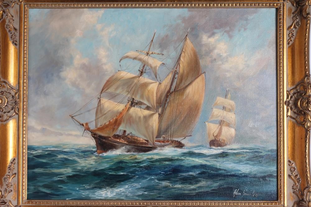 ALAN FEARNLEY (b.1942) Shipping Scenes Image