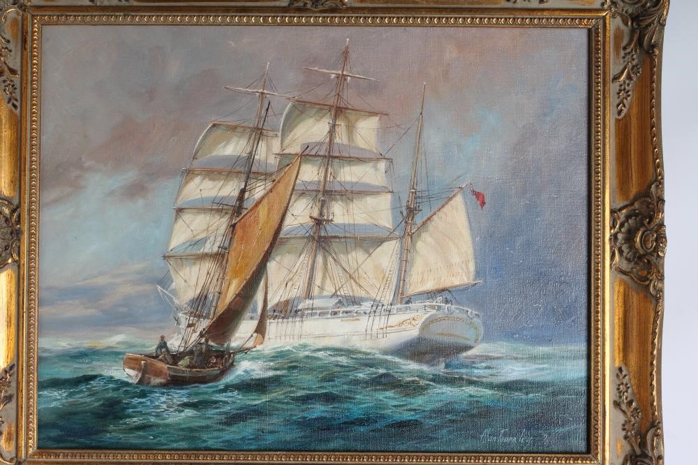 ALAN FEARNLEY (b.1942) Shipping Scenes Image