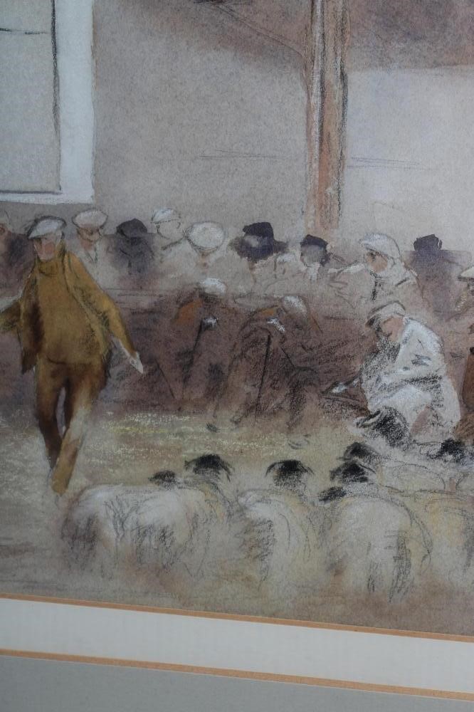 BRIAN IRVING (1931-2013) Sheep Sale Image