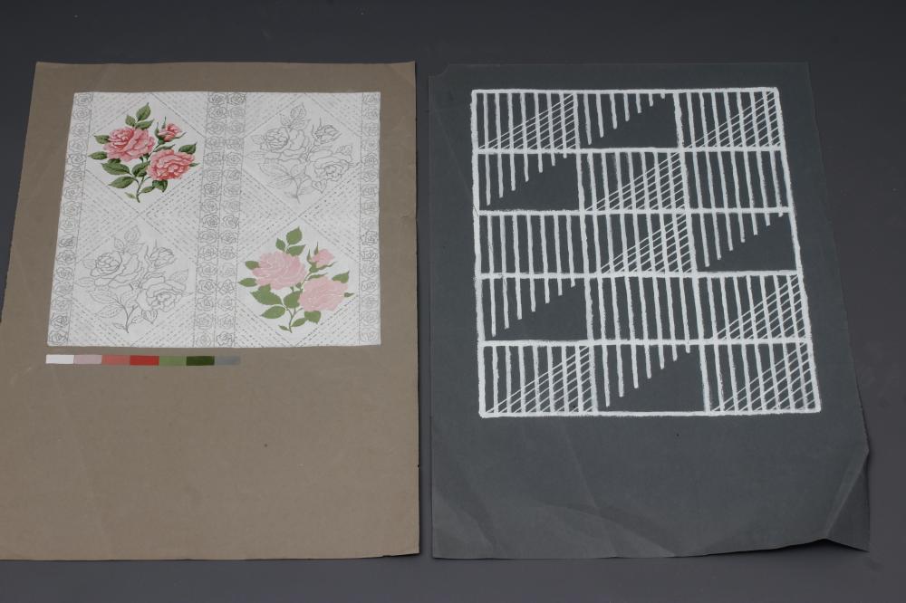 SHEILA BOWNAS (1922-2007) Flat Surface Designs Image