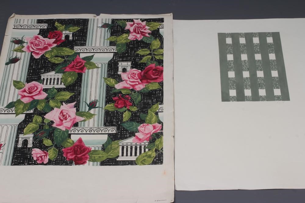 SHEILA BOWNAS (1922-2007) Flat Surface Designs Image