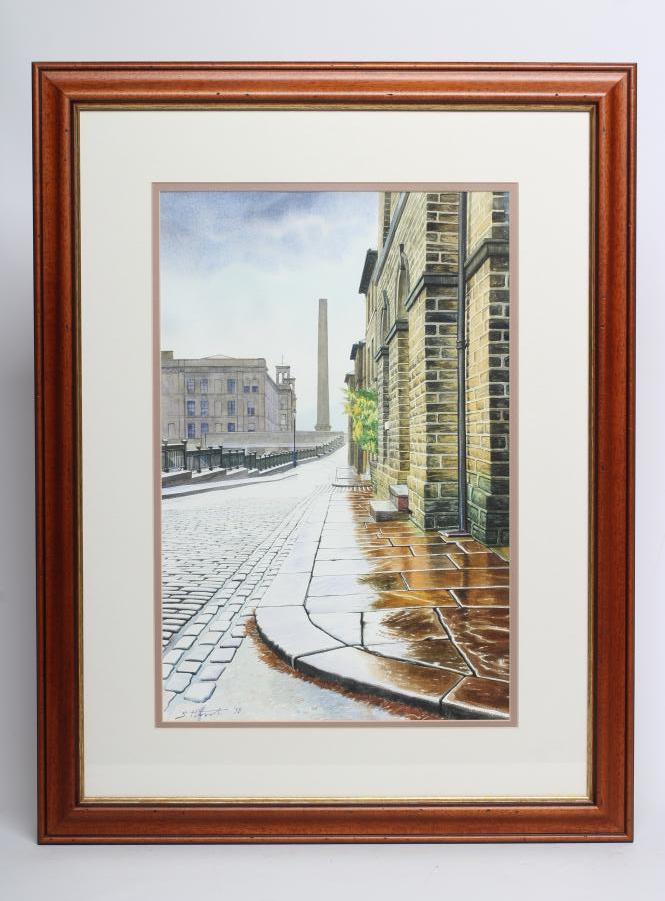 STUART HIRST (b.1950) Salts Mills Image
