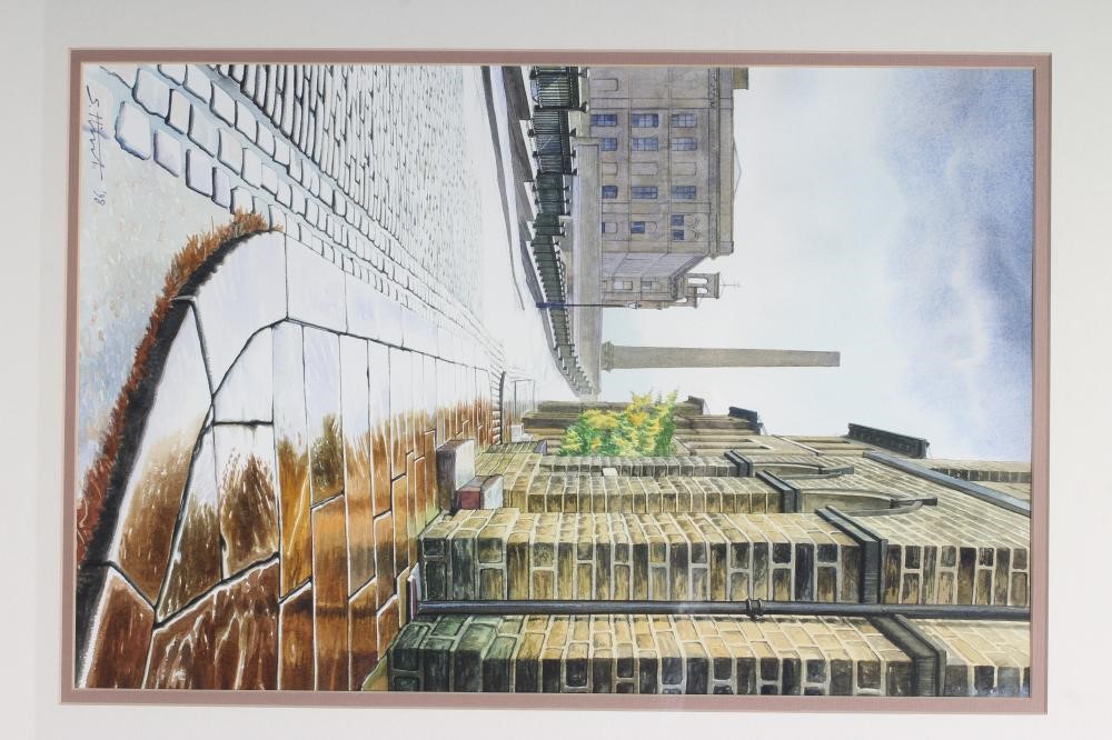 STUART HIRST (b.1950) Salts Mills Image