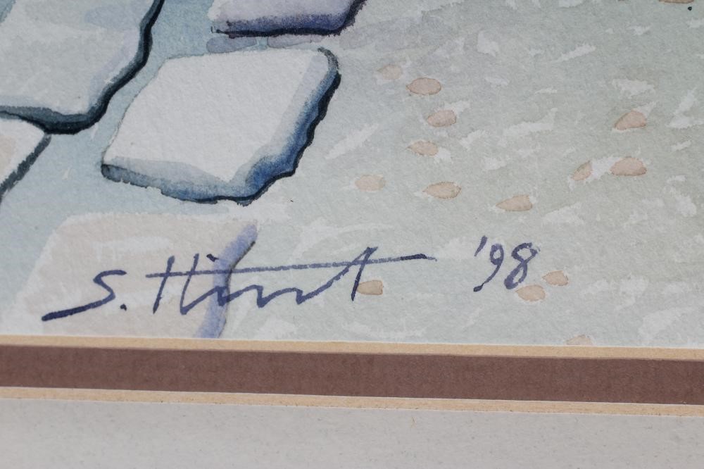 STUART HIRST (b.1950) Salts Mills Image