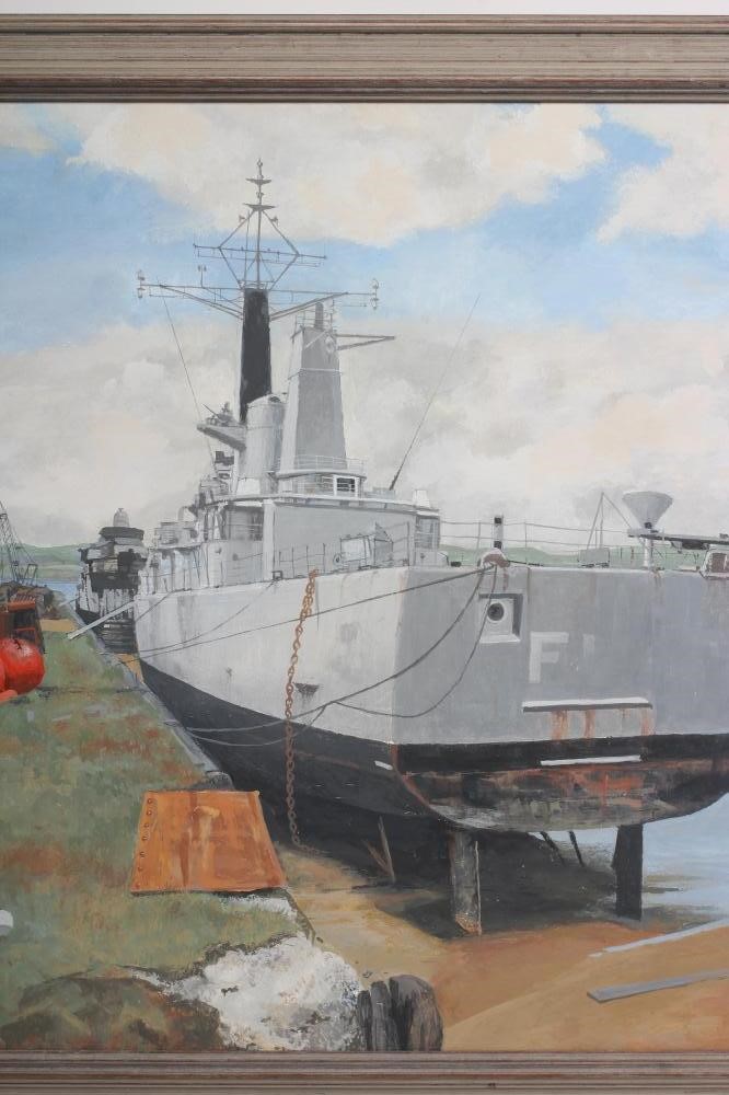 HARRY TAYLOR HOODLESS (1913-1997) "Finished with Engines" Image