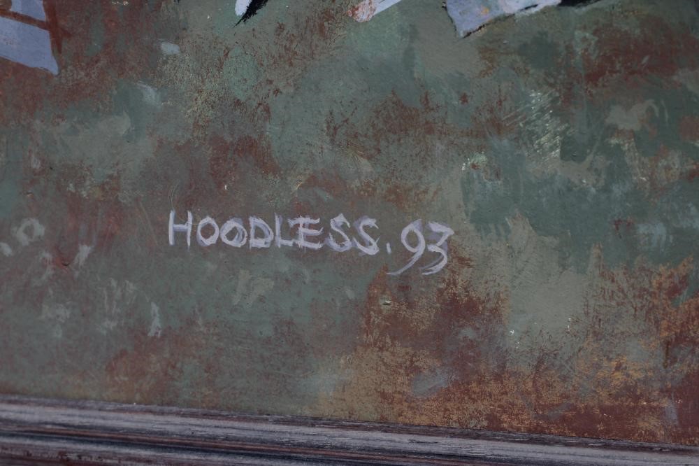 HARRY TAYLOR HOODLESS (1913-1997) "Finished with Engines" Image