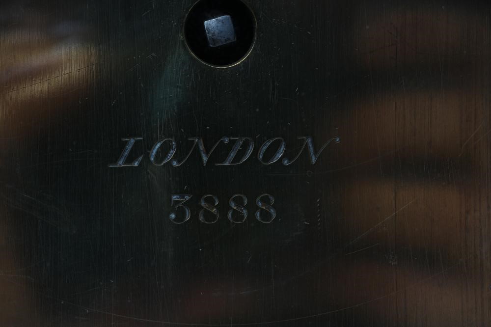 AN OAK CASED TABLE CLOCK by Thomas Gammage & Son Image