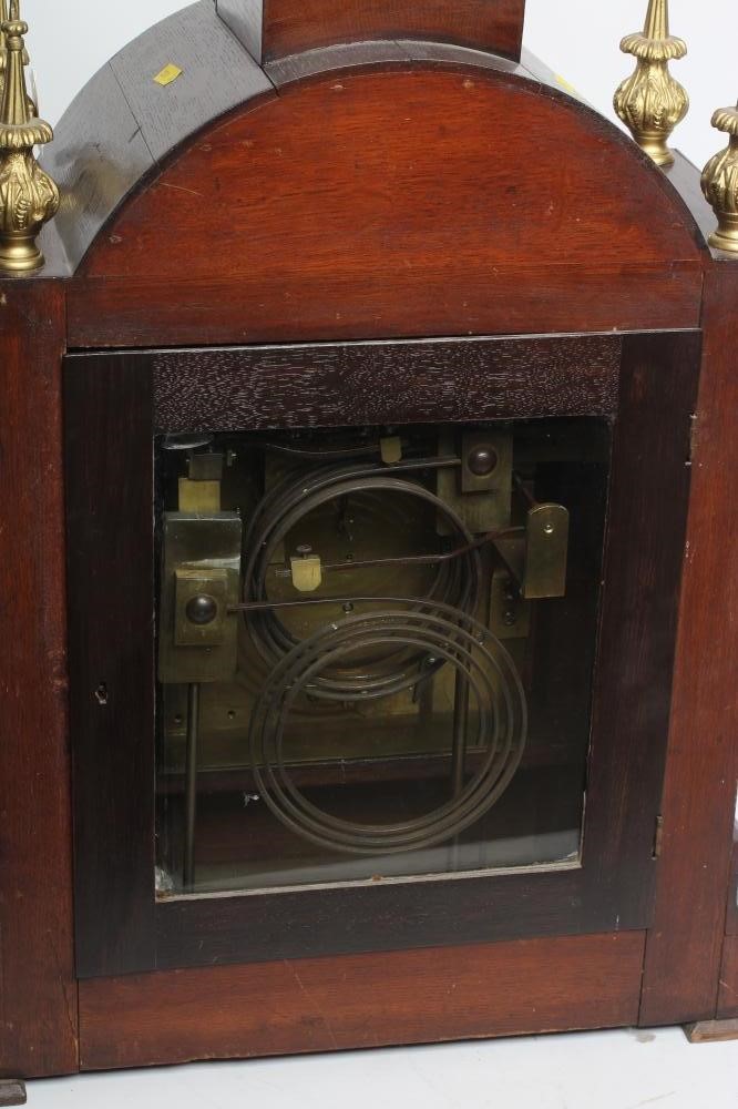 AN OAK CASED TABLE CLOCK by Thomas Gammage & Son Image