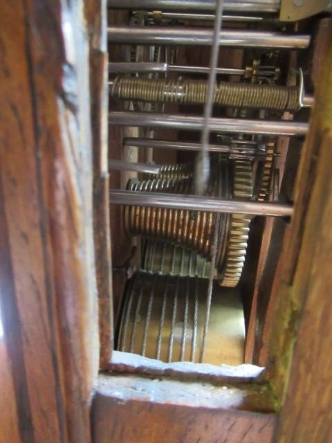 AN OAK CASED CUCKOO TABLE CLOCK Image