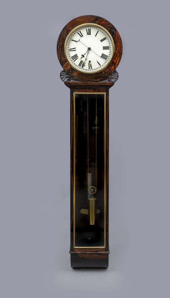 A ROSEWOOD CASED REGULATOR WALL TIMEPIECE Image