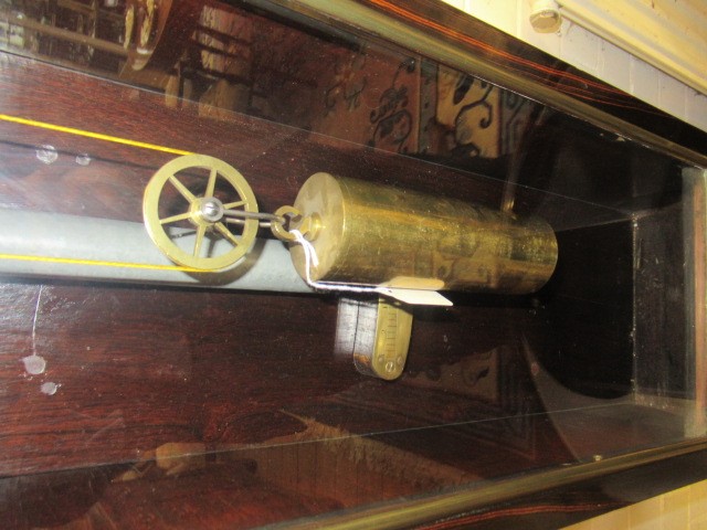 A ROSEWOOD CASED REGULATOR WALL TIMEPIECE Image