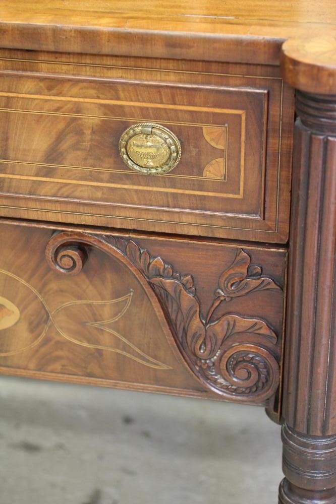 A FINE REGENCY MAHOGANY SIDEBOARD Image