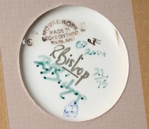 A MOORCROFT POTTERY PLAQUE Image