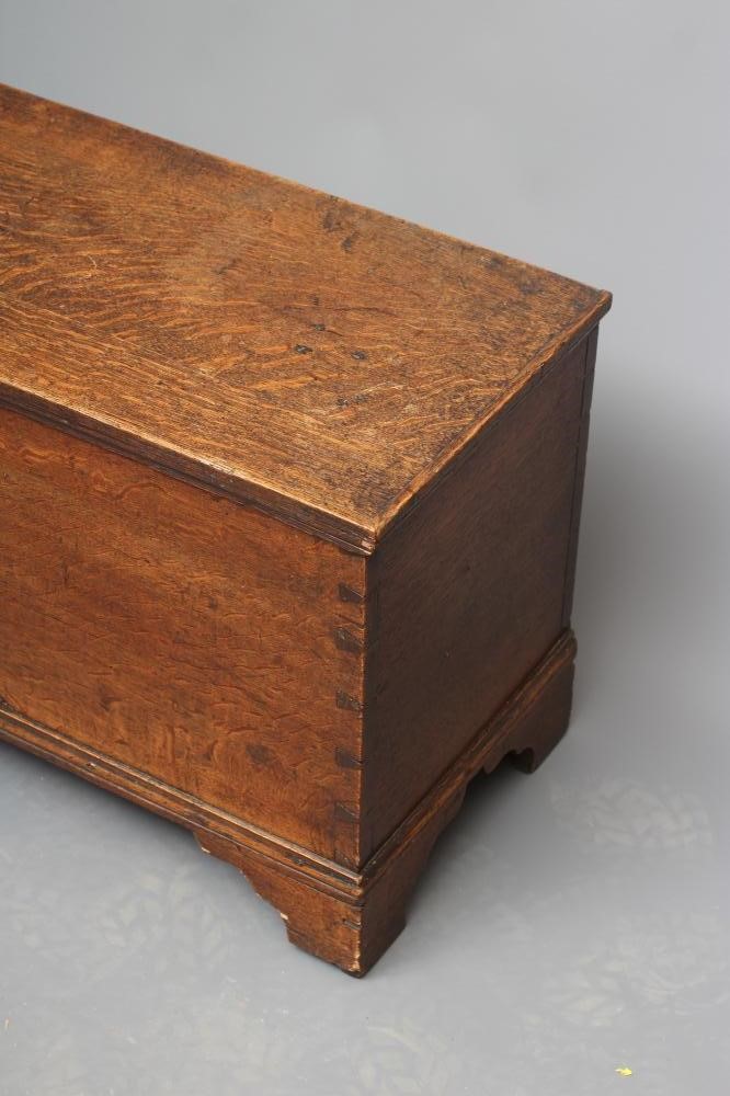 AN OAK BOARDED CHEST Image