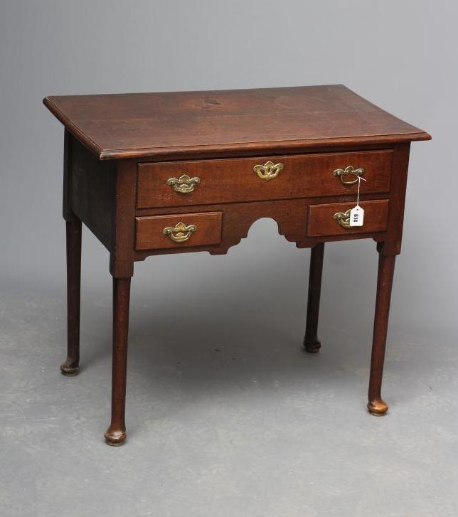 A GEORGIAN OAK LOWBOY Image