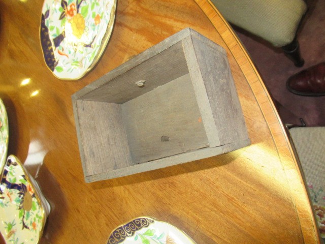 A BOARDED OAK DESK BOX Image