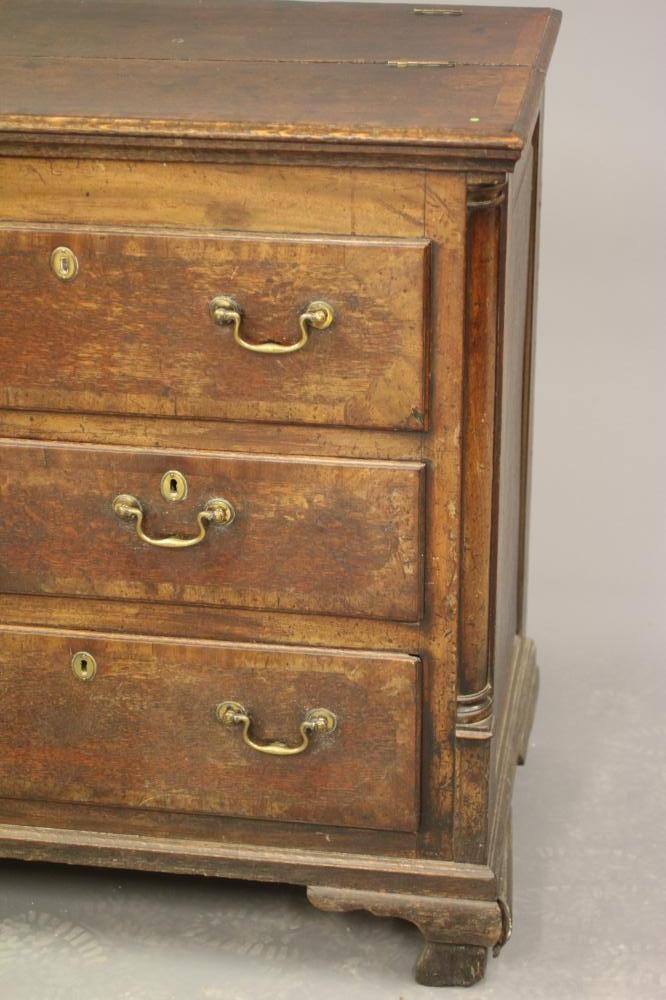 A oak and mahogany banded lancashire dresser Hartleys Auctioneers & Valuers
